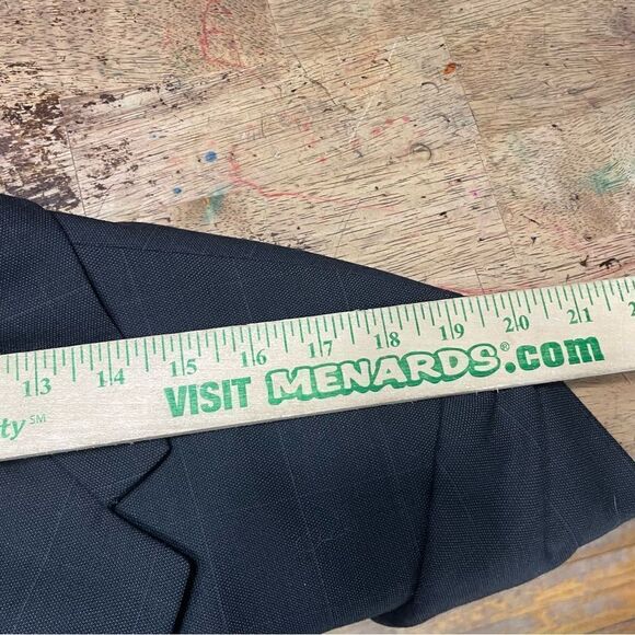 Burberry Windowpane Check Wool Blazer‎ Sports Coat 2 Button Mens 42L - Picture 5 of 9